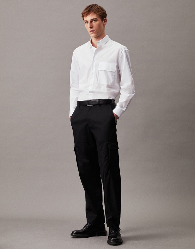 Calvin Klein - Relaxed Poplin Stretch Shirt
