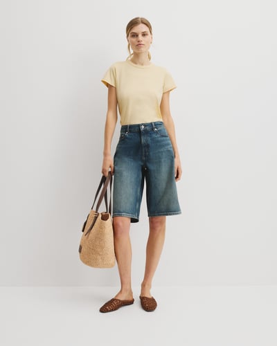 Denim Bermuda Short