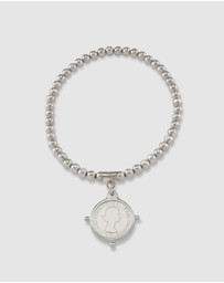 Von Treskow - Compass Frame Coin Bracelet