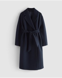 & Other Stories - Voluminous Belted Wool Coat