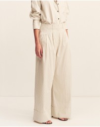 Shona Joy - Hudson High Waisted Relaxed Pants