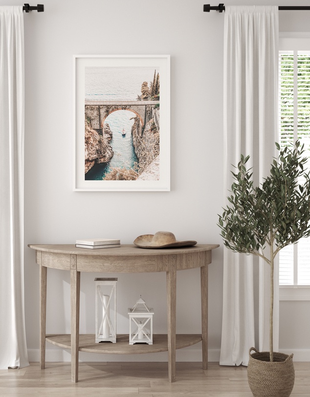 Olive et Oriel - Amalfi Coast Art Print