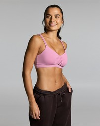 Rockwear - Rouched Medium Impact Sports Bra D E