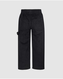Rock Your Kid - Chunky Cord Relaxed Pant in Charcoal
