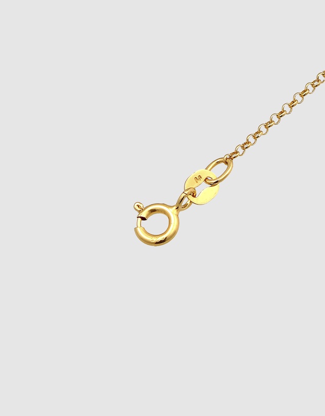 Elli Jewelry - Initial Bracelet in Gold-Plated 925 Silver