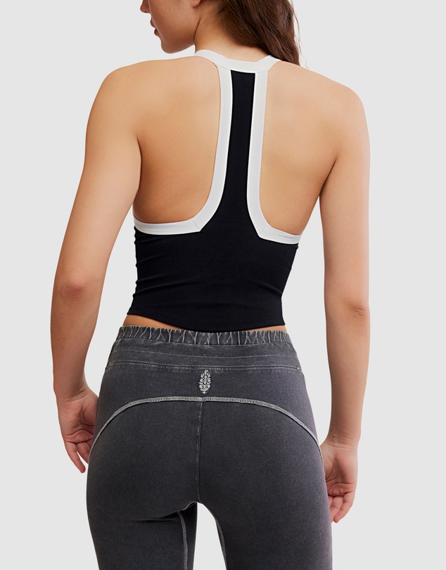 FP Movement by Free People - All Clear V-Neck Colourblock Top