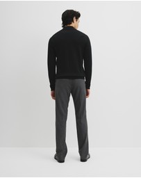 Country Road - Australian Merino Long Sleeve Vam Half Zip Knit