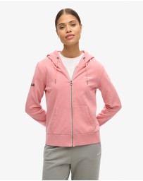 Superdry - Plain Zip Hoodie