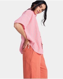 Roxy - Womens Beachy Short Sleeve Shirt
