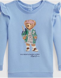 Polo Ralph Lauren - Polo Bear Ruffled Fleece Sweatshirt - Babies