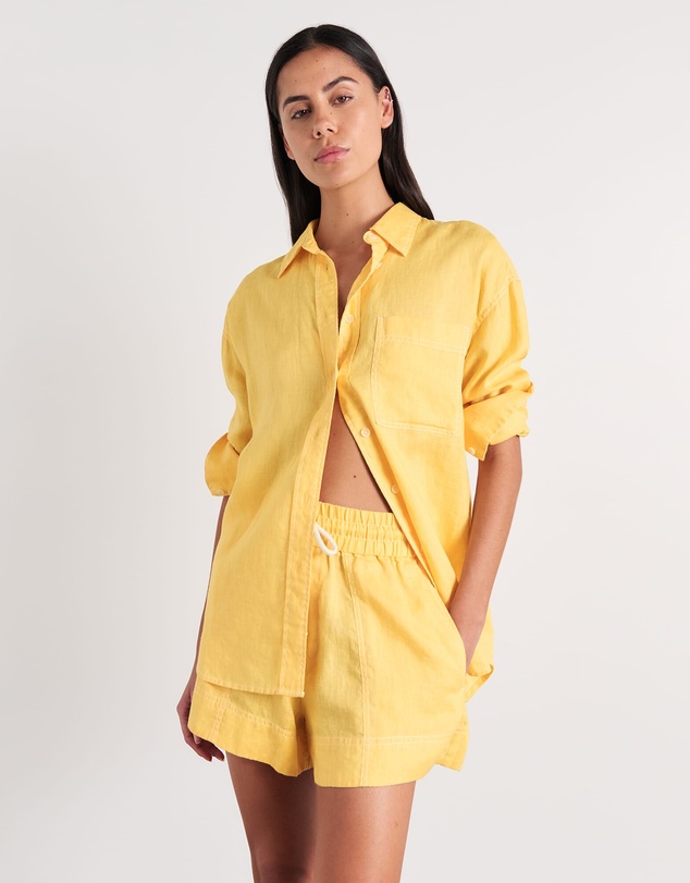 Jag - Gigi Linen Relaxed Shirt - ICONIC EXCLUSIVE