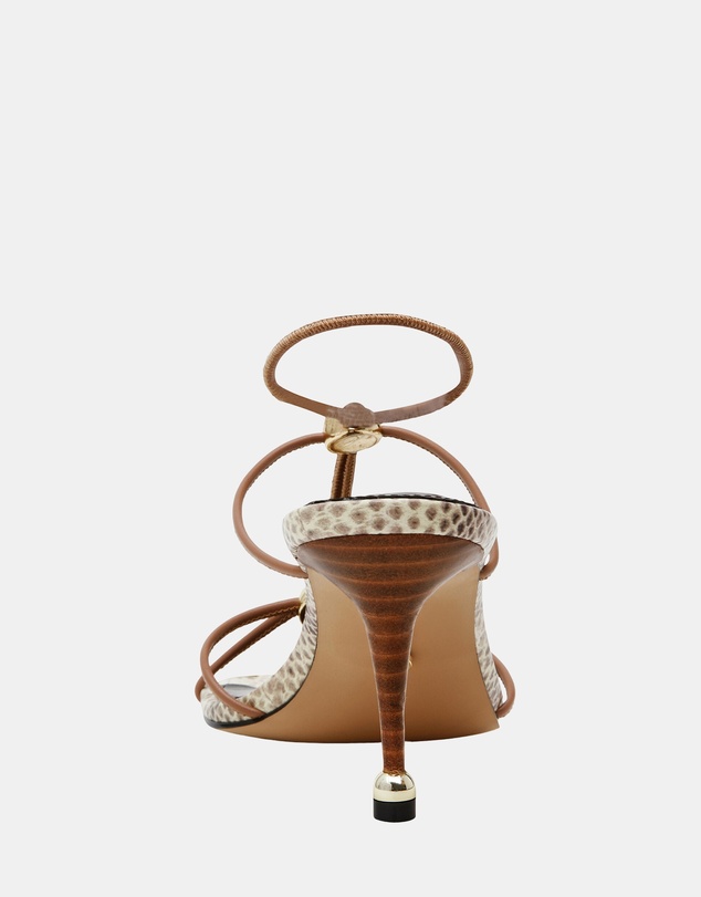 Steve Madden - Ramos Natural Snake Heels