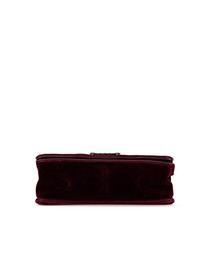 Pre-Loved by Azura Reborn - Pre-Loved chanel Chanel 19 Burgundy Tweed Velvet Shoulder Bag