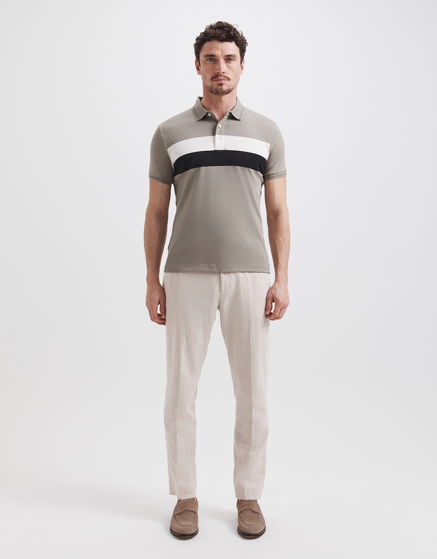 SABA - Tyler Pima Stripe Polo
