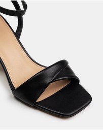 Wittner - Martina Leather Flared Heels