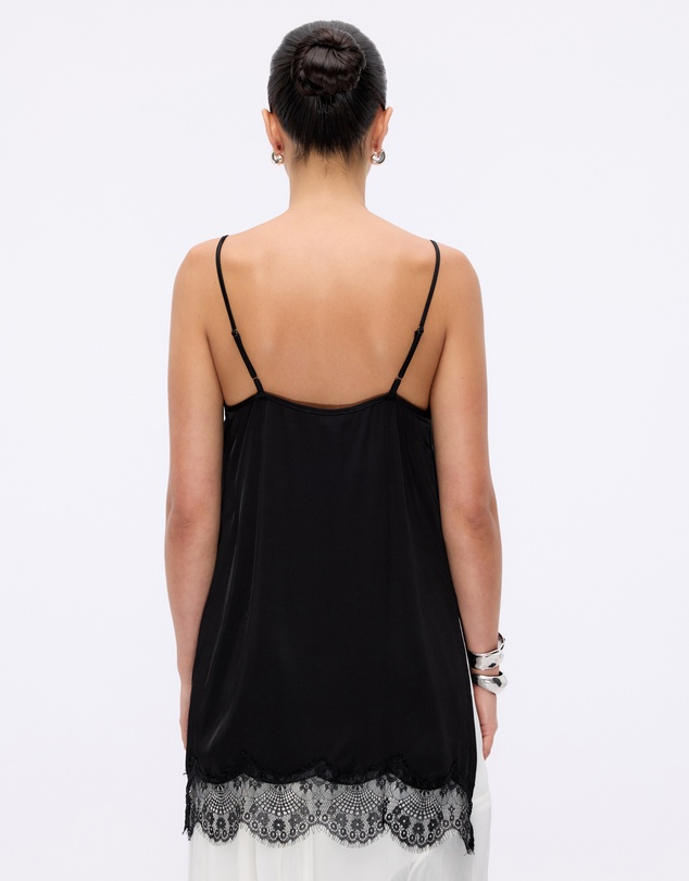 Minima Esenciales - Maely Cami With Lace Trim