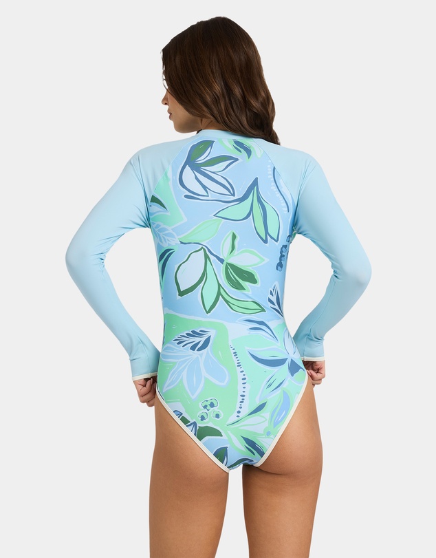Roxy - Womens Botanic Active Long Sleeve One Piece Rash Vest