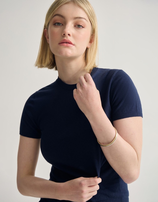 Oxford - Olivia Crop Cashmere Knit