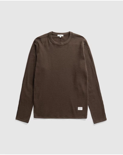 Norse Projects - Stevns Cotton Hemp Military Rib LS T-Shirt
