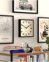 Newgate - Newgate Jones Box Wall Clock Black