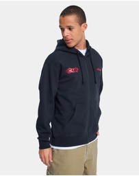 Quiksilver - Mens Mercury Trident Zip Up Hoodie