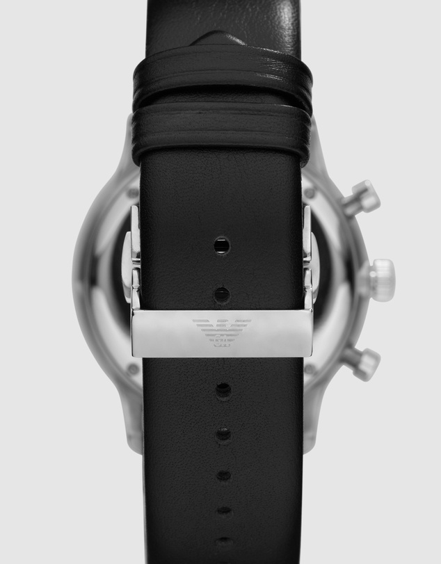 Emporio Armani - Black Chronograph Watch AR0397