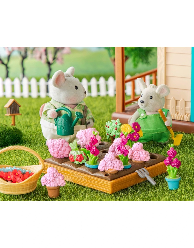 Lil Woodzeez - Handydandy Mice Family Small Animal Figurines