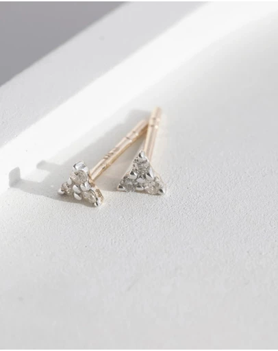Luna Rae - Solid Gold - Diamond Dancer Earrings