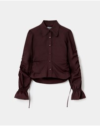 Laagam - Sultana Ruched Shirt
