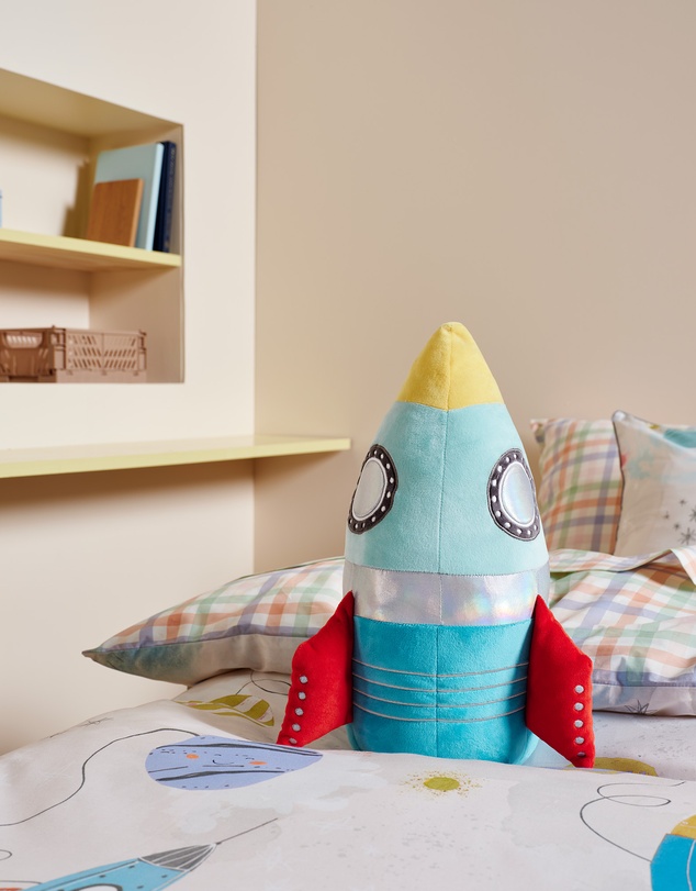 Linen House Kids - Racer Rocket Novelty Cushion