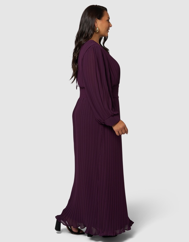 Pink Dusk by Curve Project - Secret Rendezvous Maxi Dress