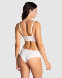 Passionata - Nina Unpadded Triangle Cup Longline Lace Bralette