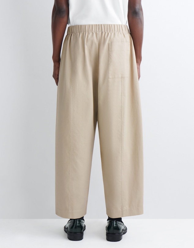 COS - Cotton Cropped Relaxed-Fit Barrel Leg Trousers