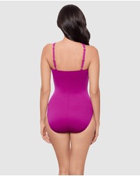 Miraclesuit Swimwear  - Rock Solid Europa Asymmetric Underwired Shaping Swimsuit