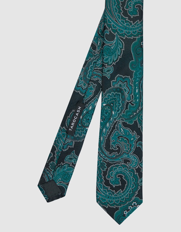 Tarocash - Ayrfield Paisley Silk Tie