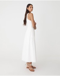Forcast - Tory Linen Blend Panel Dress