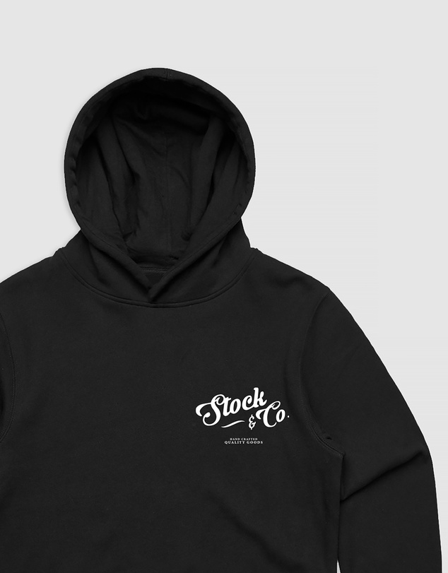 Stock & Co. - Scroll Hoodie - Youth