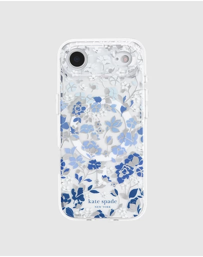 Kate Spade - Kate Spade Flowerbed Blue MagSafe Case for iPhone 17 Air