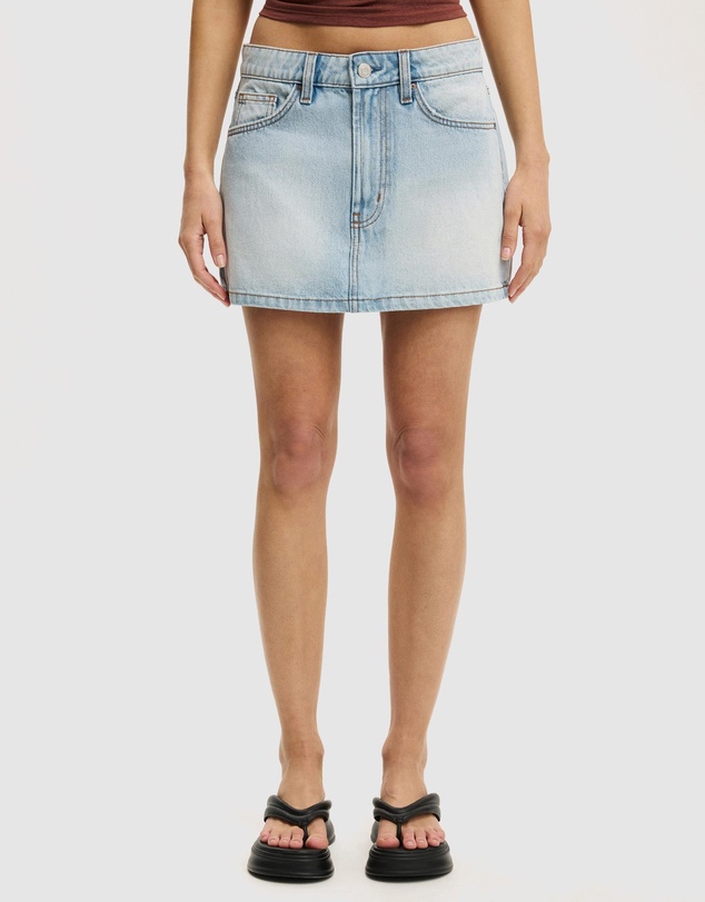 Cotton On - Original Denim Mini Skirt