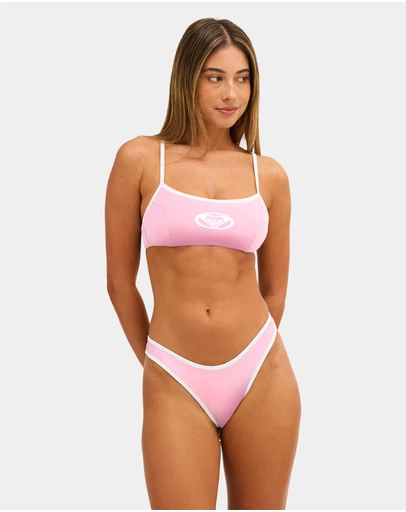 Roxy - Womens Swell High Leg Cheeky Bikini Bottom