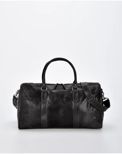 Cobb & Co - Carrington Buffed Leather Barrel Duffle