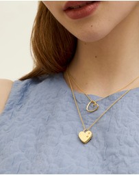 Ottoman Hands - Heart Locket Pendant Necklace