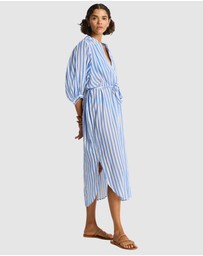 Sea Level Australia - Vacay Boho Long Shirt Dress