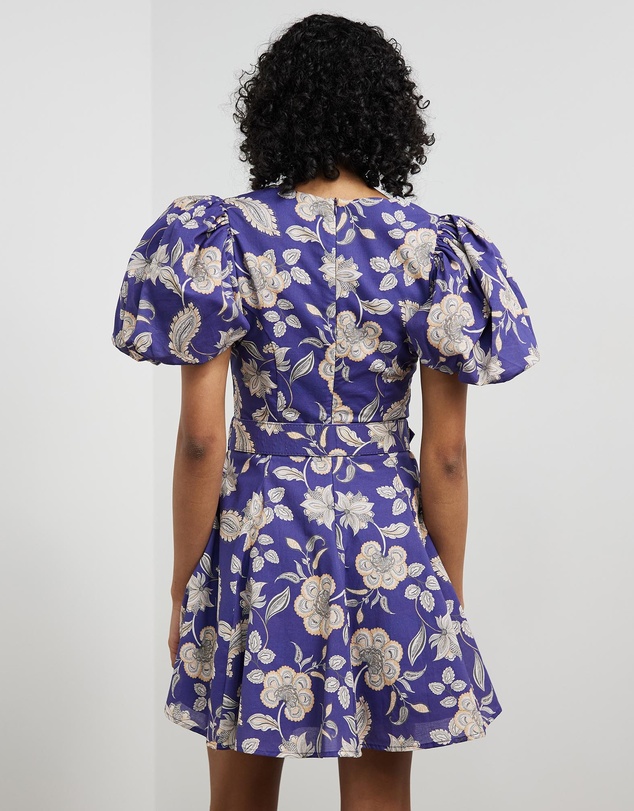 Sofia Irina - Balloon Sleeve Mini Dress