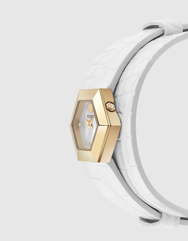 Philipp Plein - LA JUNGLE DE PLEIN 28mm Gold-Tone Analogue