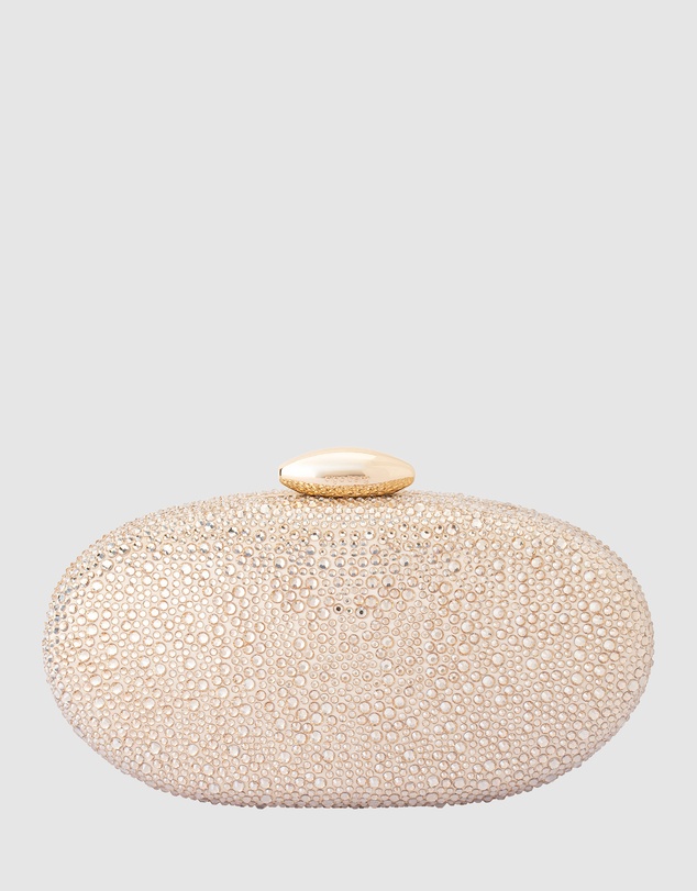 Olga Berg - Meyer Crystal Oval Clutch