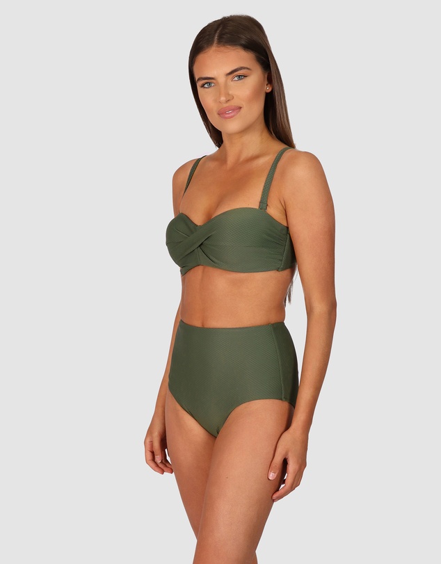 Baku Swimwear - Rococco D/DD Cup Bandeau Bikini Bra Top