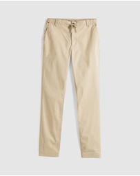 Tommy Hilfiger - Paper Touch Straight Leg Chinos - ICONIC EXCLUSIVE