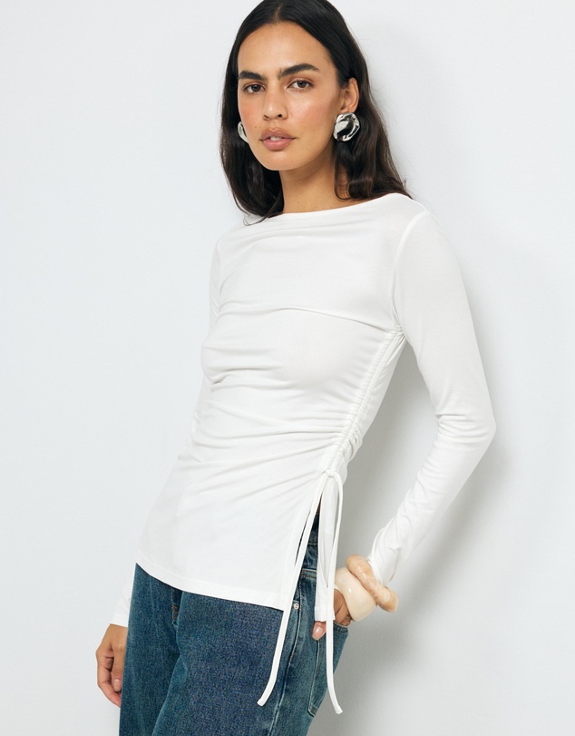 AERE - LS Tie Detail Top