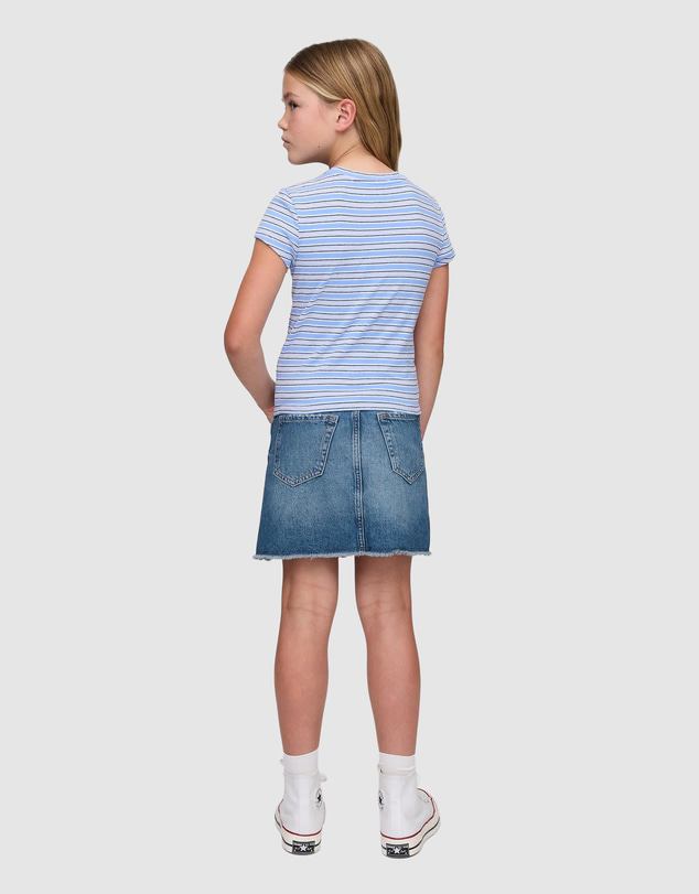 GAP - High Rise Denim Skirt - Kids-Teens